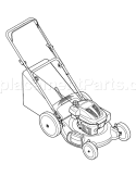 Page C Diagram and Parts List for 11A-54MY255 2007 Yard Man Lawn Mower